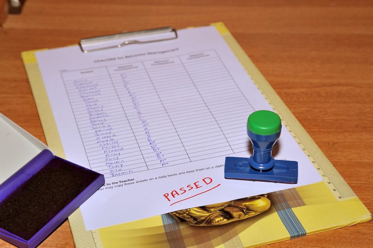 evaluation exam passed list 1516644